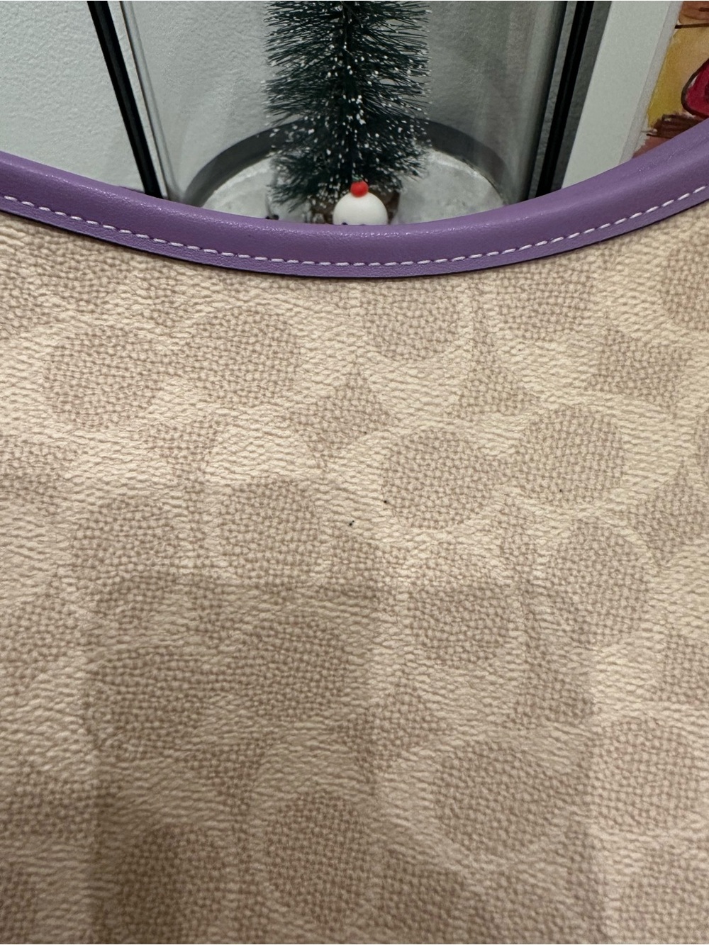 CV975 Coach Laurel Shoulder Bag In Signature Canvas(slightly flawed)bi - Picture 6 of 6